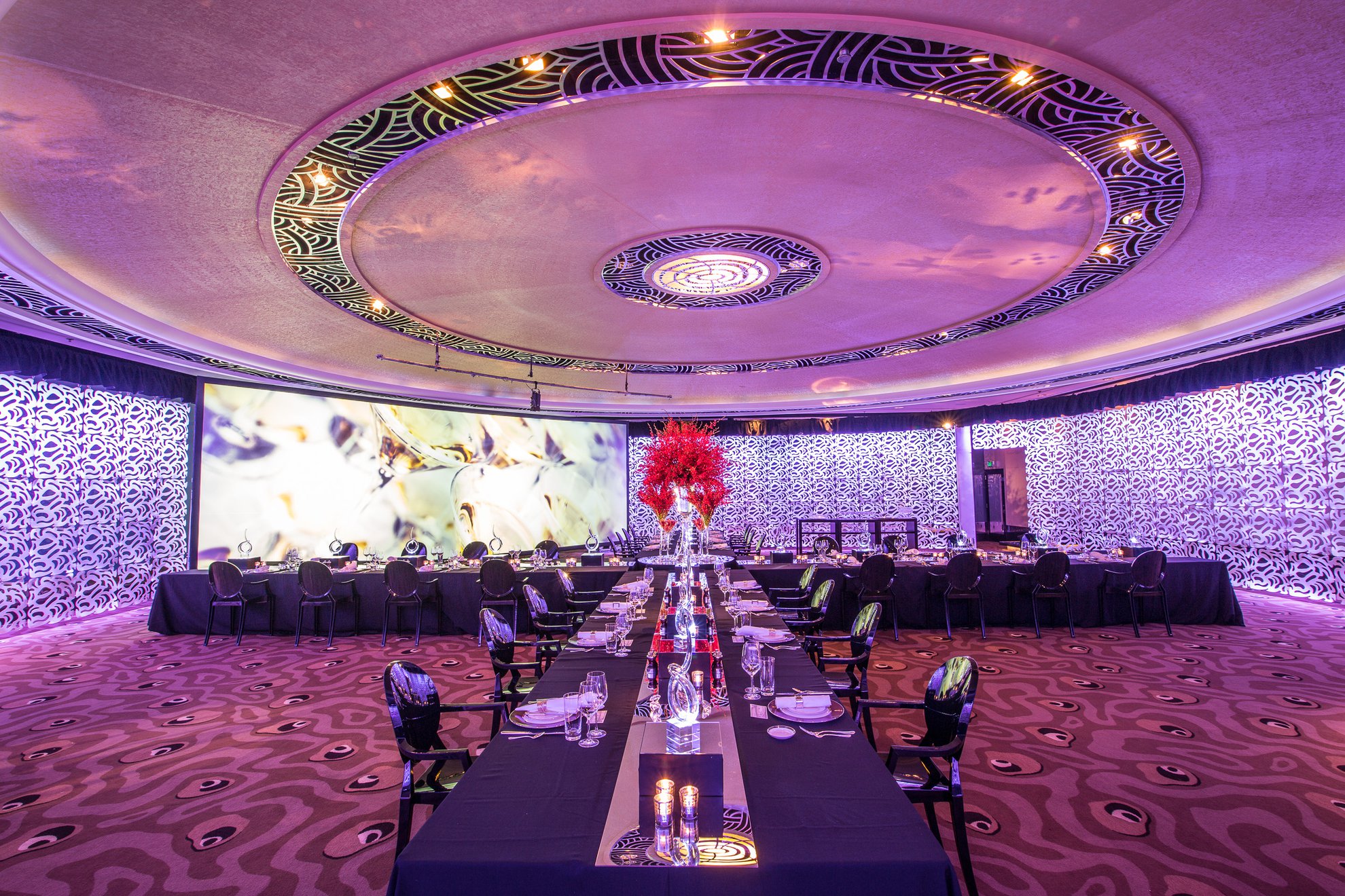 Mayfair Ballroom banquet style layout